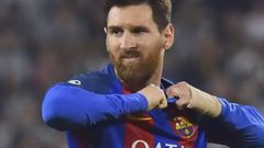 رد فعل ميسي على تسريب عقده