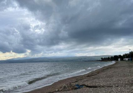 ارتفاع منسوب المياه في بحيرة طبرية