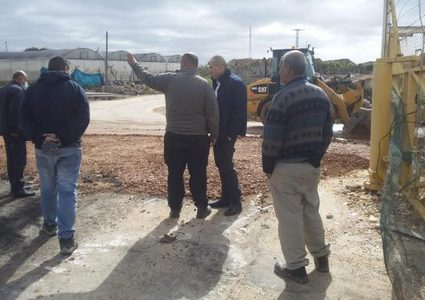 بعد إغلاق دام 21 عامًا.. اعادة فتح بوابة قلقيلية الجنوبية​​​​​​​