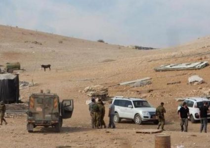 الاحتلال يداهم خربة حمصة