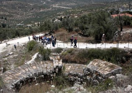 الاحتلال يخطر بإزالة سياج حول أرض زراعية في سبسطية