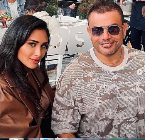 عمرو دياب يكشف حقيقة لقائه بمقدمة البرامج إنجي كيوان