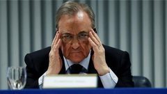اصابة رئيس نادي ريال مدريد بكورونا