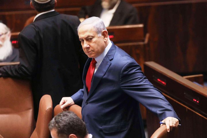 استطلاع: نتنياهو يشكل حكومة يمين ضيقة تعتمد على 61 مقعدا