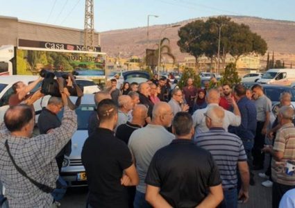 اضراب في طمرة احتجاجا على مقتل شابين برصاص شرطة الاحتلال