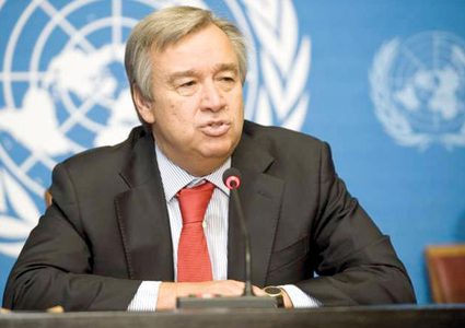 أمين عام الأمم المتحدة يدعو دولة الاحتلال لوقف الاستيطان