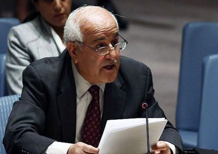 مراقب فلسطين لدى الأمم المتحدة يدعو لعقد مؤتمر دولي للسلام