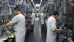 انخفاض الرقم القياسي لكميات الإنتاج الصناعي بحوالي 7.95%