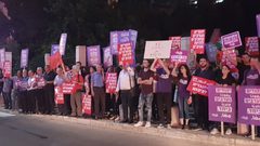 تظاهرة في طمرة ضد الجريمة وتواطؤ شرطة الاحتلال