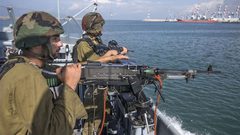 غزة: زوارق بحرية الاحتلال تطلق النار على الصيادين دون اصابات