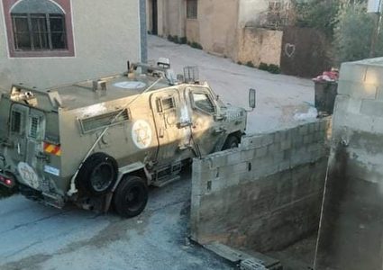 الاحتلال يأخذ قياسات منزل في حارس غرب سلفيت