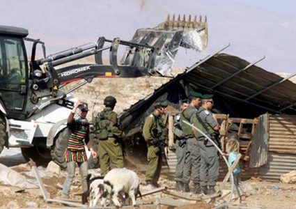 الاحتلال يهدم بئر مياه شرق رام الله