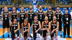 بعثة منتخب فلسطين للسلة تصل الأردن استعدادا للتصفيات الآسيوية