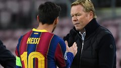 كومان: لا يجب مقارنة ميسي ببيليه وكرويف