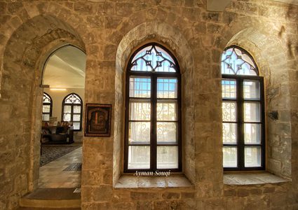 قصر عبد الهادي في البلدة القديمة بمدينة نابلس 
عدسة : أيمن سوقي