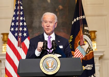 بايدن يعرب عن قلقه بشأن إجراءات بكين في هونغ كونغ