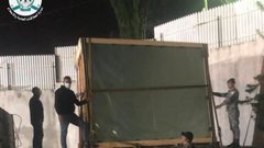 سلفيت: ضبط شاحنة زجاج خام مهرب من مستوطنة أرئيل