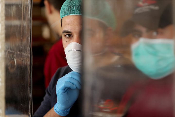 202 إصابة بفايروس كورونا في غزة