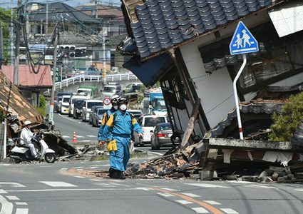 ارتفاع حصيلة مصابي الهزة الأرضية في اليابان إلى 50 شخصا