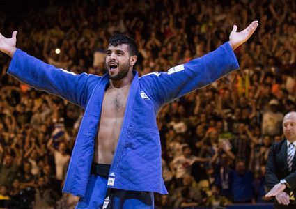 لاعب إيراني يصل "تل أبيب" لأول مرة للمشاركة في بطولة للجودو