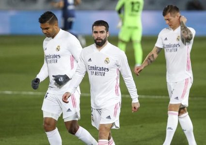 ريال مدريد مهدد بفقدان كارفخال أمام أتالانتا