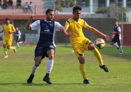فلسطين يضرب بالأربعة وأهلي النصيرات يتعادل مع الأمل