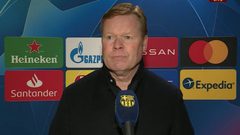 مدرب برشلونة يرفع الراية البيضاء بعد الخسارة أمام سان جيرمان