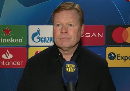 مدرب برشلونة يرفع الراية البيضاء بعد الخسارة أمام سان جيرمان