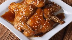 أجنحة الدجاج بالعسل والخردل