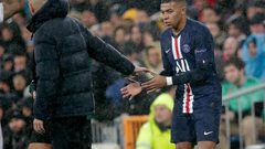 الكشف عن رسالة زيدان لمبابي بعد هاتريك برشلونة