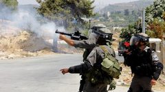 إصابة برصاص الاحتلال خلال مواجهات غرب رام الله