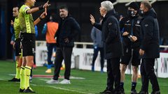 غاسبريني ينتقد الحكم بعد الهزيمة أمام ريال مدريد