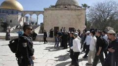 89 مستوطنا يقتحمون باحات "الأقصى" بحماية مشددة