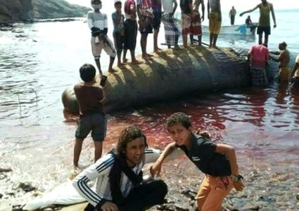 صدفة تغير مصير صيادين يمنيين 45 مليون ريال سعودي في بطن حوت