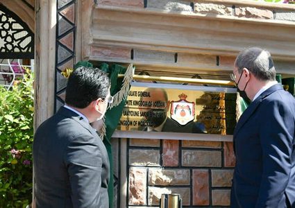 وزير خارجية الأردن يفتتح قنصلية بلاده في إقليم الصحراء بالمغرب