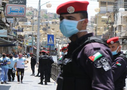الأردن تسجل 40 وفاة و5733 إصابة جديدة بفيروس كورونا