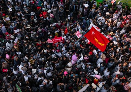 54 قتيلا على الأقل منذ بدء المظاهرات ضد الانقلاب في ميانمار