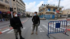 إغلاق محافظة نابلس مدة اسبوع بدءا من السبت المقبل