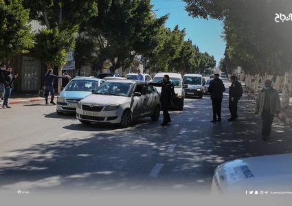 مدينة نابلس اليوم مع بدء سريان قرار الاغلاق