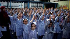 تعليق جزئي للدوام في مدارس أونروا بغزة الأحد