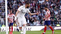 بنزيما يمنع أتلتيكو من الهروب بالصدارة