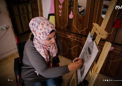 كريمة النجار ..قلم رصاص يعيد رسم الحياة ويسطر الأمل