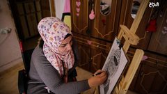 كريمة النجار ..قلم رصاص يعيد رسم الحياة ويسطر الأمل