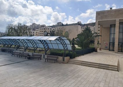 جامعة النجاح في ثالث أيام الاغلاق الذي تشهده نابلس