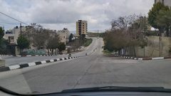 جانب من ثالث أيام الاغلاق الذي تشهده محافظة نابلس