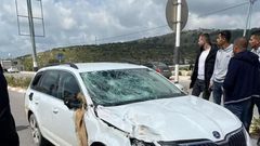 مصرع  مواطن بحادث سير ببلدة عنبتا شرق طولكرم