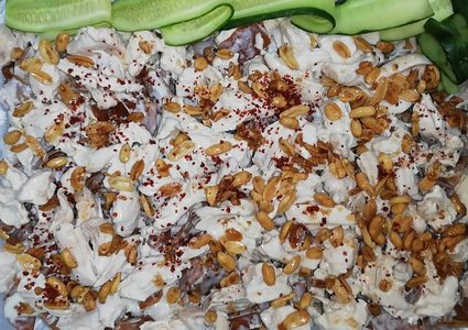 فتت الدجاج بالطريقة السورية