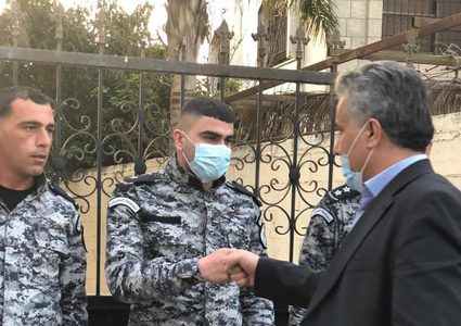 بركات يتفقد سير العمل بالضابطة الجمركية في طولكرم ونابلس