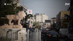أجواء مدينة رام الله في الاسبوع الثاني للاغلاق.