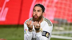 راموس ينفجر غضبا في غرفة ملابس ريال مدريد